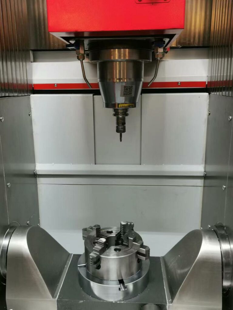 Small five-axis machining center