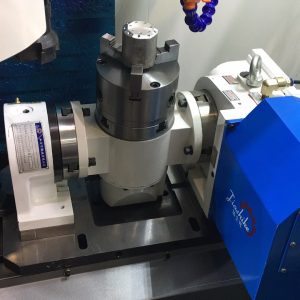 Optional 4-axis or 5-axis rotary table